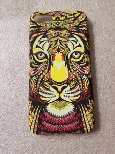 Etui Coque silicone Souple tête Tigre pour APPLE iPhone 7 - Picture 1 of 1