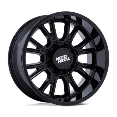 Moto Metal MO810 Legacy 17x9 5x127/5x139.7 20mm Gloss Black Wheel - Image 1 of 2