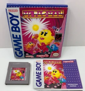 Ms. Pac-Man (Nintendo Game Boy, 1993) CIB - Picture 1 of 14