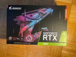 GIGABYTE GeForce RTX 3080 AORUS MASTER 10G REV 1 - Imagen 1 de 5