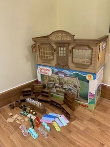 Sylvanian families calico critters boxed vintage village store 100% immaculate - Picture 1 of 11