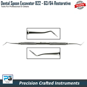 Dental Spoon Excavator 822 Double Ended Cavity Remover Restorative Instruments - Bild 1 von 5