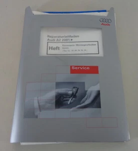 Manual de Taller Audi A2 Carrocería Trabajos de Montaje Interior Stand 06/2000 - Imagen 1 de 1