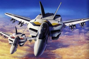 Macross Robotech Walküre VF-1S VF-1A POSTER 24 x 18" SÜSS! - Bild 1 von 2