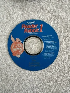 READER RABBIT 1 DELUXE! V1.0 The Learning Company 1994-1996 Win/Mac - Afbeelding 1 van 1