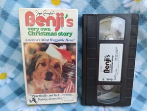 Benji Very Own Christmas Story (VHS Movie 1990's) Walt Disney RARE OOP - Picture 1 of 1
