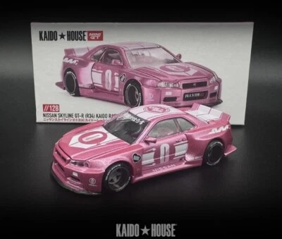 MINI GT KAIDO HOUSE MINI GT KAIDO*CASA Nissan Skyline GT-R R34 Kaido Racing Factory V1