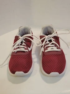 Womens Maroon And White Sneaker Size 7 - Picture 1 of 5