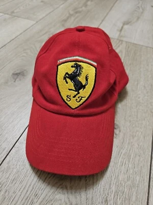FERRARI CAP F1 HAT FERNANDO ALONSO CAP FORMULA 1 CAP F1 HAT CAP RED MEN - Image 1 of 4