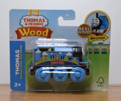 Tren de madera exclusivo Thomas & Friends Thomas Town at Kennywood Park RARO Foto 1 de 4