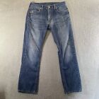 Levis Jeans Mens 33x32 (Fits 32x31) Blue 527 Bootcut American Preppy Denim Work