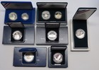 Us Silver Commemorative Coins lot of 7