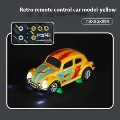 1:64 Wireless Mini Alloy Toy Car with Mobile Phone Remote Control Retro Car Gift - Image 1 of 4