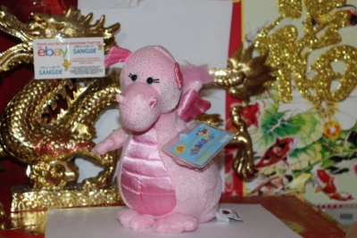 WEBKINZ GLITZY DRAGON.COMES WITH SEALED/UNUSED CODE/TAG-NICE GIFT  - Image 1 of 4