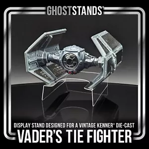 Star Wars Vaders Tie Fighter | Display Stand for Die-Cast Kenner | GHOST STANDS® - Picture 1 of 7