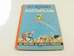 Comic Les Diebeurs du Marsipulami SPIROU EO orange Rücken 1954 Franquin Dupuis - Bild 1 von 10