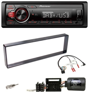 Pioneer MP3 1DIN DAB USB Lenkrad Autoradio für Citroen C4 2004-2010 schwarz - Bild 1 von 4