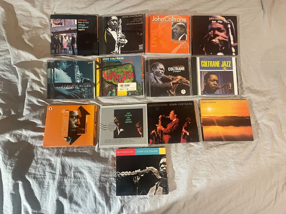 John Coltrane 13 CD Lot - Village Vanguard Sun Ship Jazz Half Note Impressions Foto 1 de 4