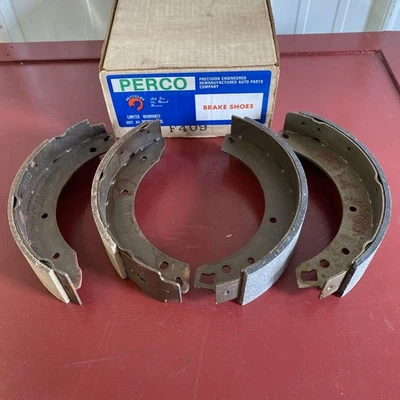 REAR BRAKE SHOE SET 409 FOR 1972 1973 1974 1975 CAPRI FORD LINCOLN MERCURY - Image 1 of 4