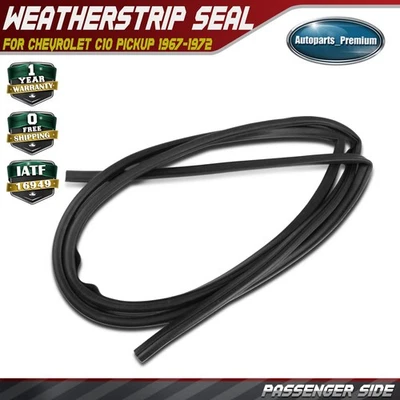 Sello de puerta lateral del pasajero para camioneta Chevrolet C10 GMC C15/C1500 1967-1972 Foto 1 de 4