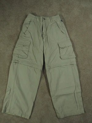 Quiksilver Boys Utility Cargo Pants Size 8 / W24 Skater Y2K - Image 1 of 4
