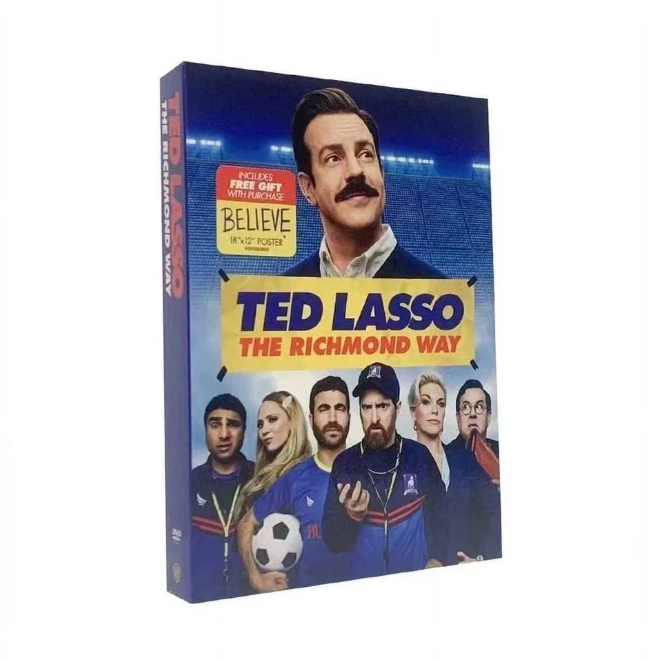 Ted Lasso The Richmond Way 7 Discs DVD New Sealed - Image 1 of 2
