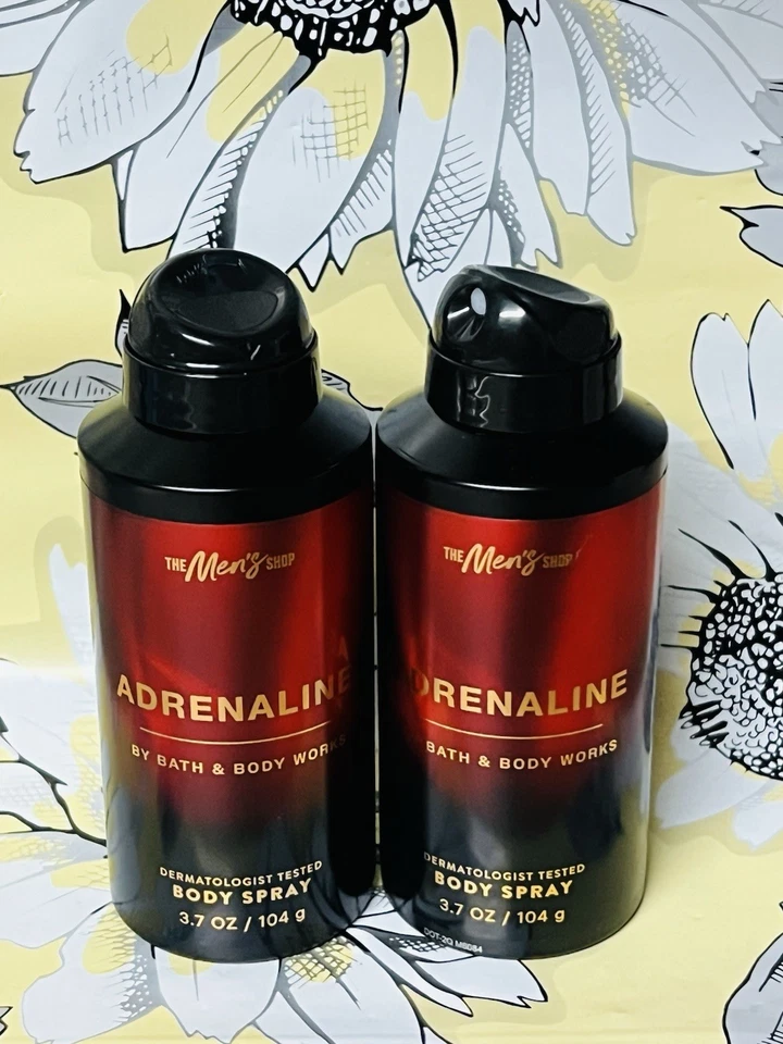 2 Bath & Body Works Adrenaline Men's Deodorizing Body Spray - Image 1 of 1