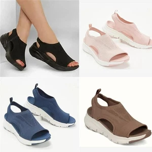 Slingback Sport Sandals Washable Casual Comfort Women Fashion Sandals - Picture 1 of 14