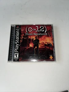 Juego C-12 Final Resistance PlayStation 1 Usado Excelente Estado - Imagen 1 de 6