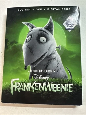 Frankenweenie (Blu-ray & DVD, Digital, Slipcover, Disney Movie Club, 2022, NEW!) - Image 1 of 2