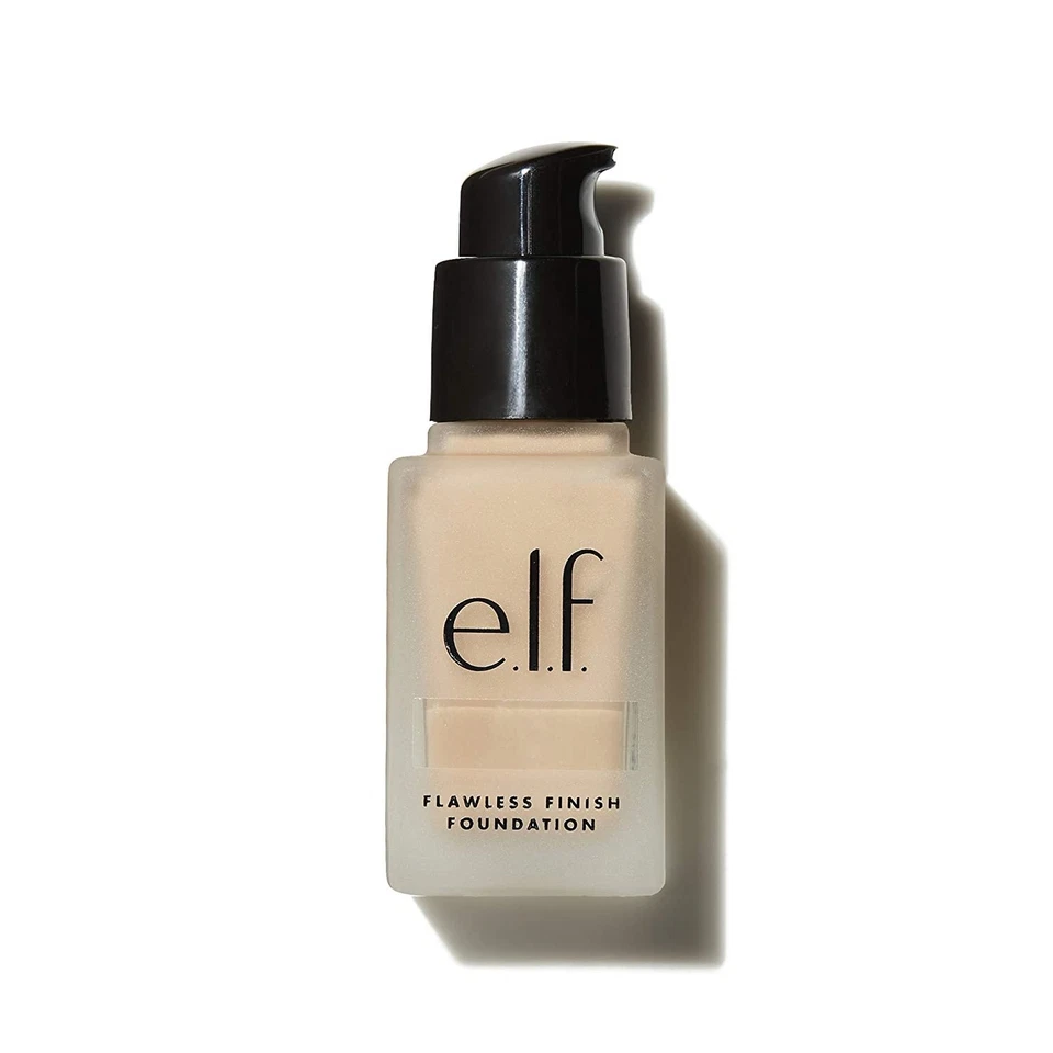 1 e.l.f. Flawless Satin Foundation Medium Coverage 81372 BEIGE ELF # 220