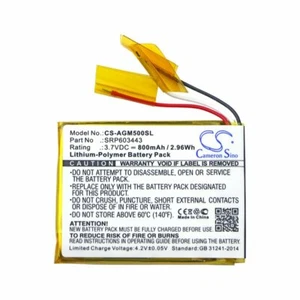 Batería para Auriculares Inalámbricos Astro Gaming A50 3.7V 800mAh/2.96Wh Li-Polymer Schwa - Imagen 1 de 1