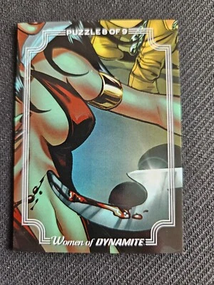 2019 Cosplay Women Of Dynamite Puzzle Card #8 Deluxe Ultra Premium - Image 1 of 2