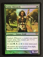 Noble Hierarch Foil NM, English MTG Conflux