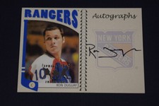 Ron Duguay 2004-05 ITG Franchises Autographs Signature SPRING EXPO SUPER BOX