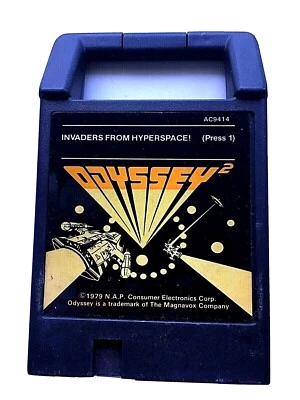 Magnavox Odyssey 2 Invaders From Hyperspace Videopac, 1979 Untested Video Game - Image 1 of 4