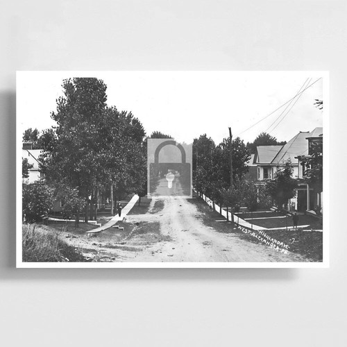 Street View Highland Ave West Alexander Pennsylvania PA Reprint