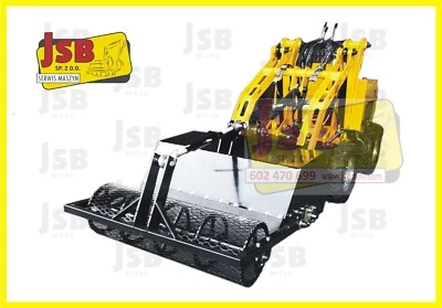 Neuer Mini-Radlader MS-L116 mit Bodenfräse & Krümelwalze - Bild 1 von 4