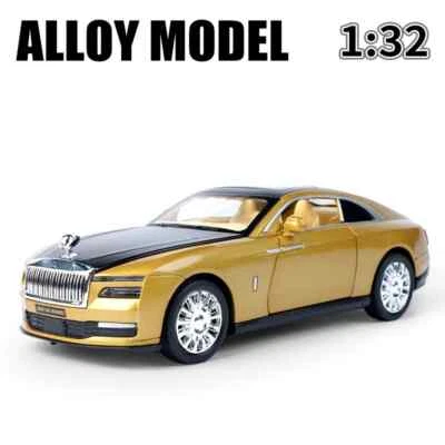 1:32 Rolls Royce Spectre Alloy Model Car Toy Diecast Sound Light Car Toy Vehicle - Image 1 of 4