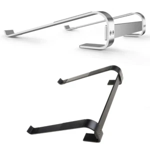 Aluminum Laptop Stand Adjustable Bracket Desktop Computer Increased Shelf - Afbeelding 1 van 9
