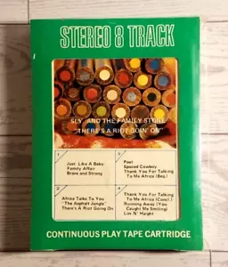 Sly And The Family Stone There Is A Riot Going On 8-Track Tape New Old Stock - Picture 1 of 7