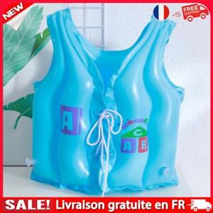 Children Jackets Vest PVC Inflatable Swimming Buoyancy Vest (Blue M)