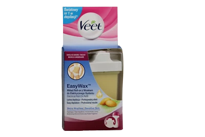 Veet EasyWax Bikini & Achseln Nachfüller für Roll-on Wachspatrone Haarentferner