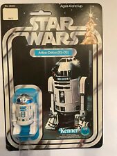 STUNNING!! VERY RARE 12 Back A R2D2 solid dome vintage Kenner Star Wars