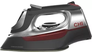 CHI Electronic Clothing Iron Titanium-Infused Ceramic w/ Retractable Cord 1700W - Picture 1 of 1