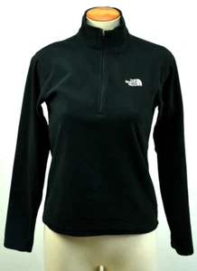The North Face Black Fleece TKA 100 Pullover Boy's Youth Size M 1/4 Zip - Picture 1 of 11