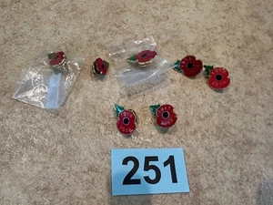 Mohn Appell Abzeichen 2012/2013/2014/2015/2016/2017/2018 - Bild 1 von 4