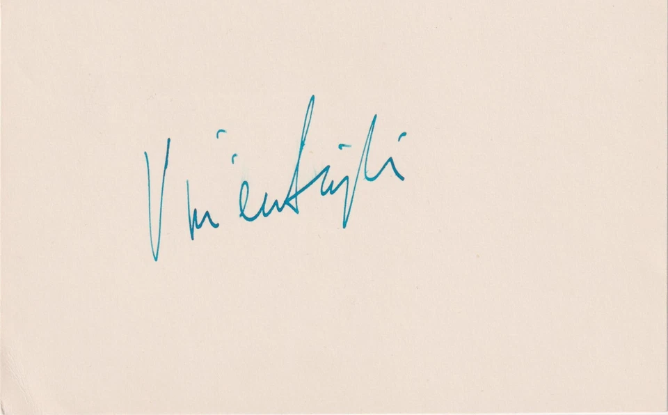 VIVIEN LEIGH Original Autogramm signierte Briefkarte Tintensignatur - Bild 1 von 2