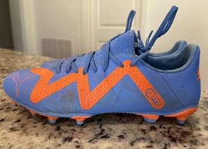 PUMA Future Play FG/AG mens size 11.5 blue orange 107187-01 - Picture 1 of 8