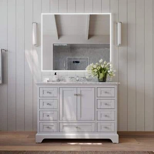 Ancerre Designs Audrey Bathroom Vanity Set with Undermount Sink - Picture 1 of 55